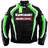 Kawasaki Moto Gp Racing Jacket Motorcycle Cycling Clothing Male Windproof Warm