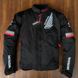 Honda HRC Motorcycle Jacket Motorcycle Cycling Clothing Male Racing Anti-Fall Knight