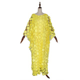 African Women's Dress round Neck Loose plus Size