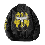 Varsity Jacket Men'S Embroidered Hip Hop Baseball Jacket