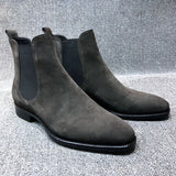Justin Yellowstone Boots Casual Men'S Boots Suede High-Top Shoes Boots Dr. Martens Boots Men'S