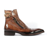 Western Shoes Short Tube Side Zipper Casual Foreign Trade Men's Boots