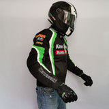 Kawasaki Moto Gp Racing Jacket Motorcycle Cycling Clothing Male Windproof Warm