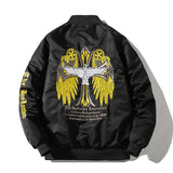 Varsity Jacket Men'S Embroidered Hip Hop Baseball Jacket