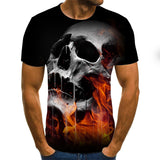 Skull T Shirt 3D Digital Printing