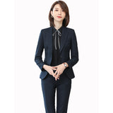 Interview Suit Women's Suit Fall Winter Fashion Slim-Fitting Work Clothes
