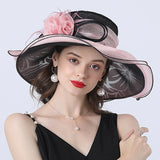 Big Hats Wide Big Brim Sun Shade Casual Hat Women's Fashion Decorative Hat