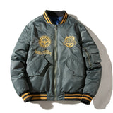 Varsity Jacket Autumn And Winter Baggy Coat Embroidered Baseball Uniform