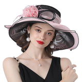 Big Hats Wide Big Brim Sun Shade Casual Hat Women's Fashion Decorative Hat