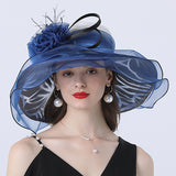 Big Hats Wide Big Brim Sun Shade Casual Hat Women's Fashion Decorative Hat