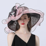 Big Hats Women's Summer Fashion Casual Sun Hat Top Hat