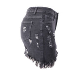 Coachella Music Festival Outfits Spring Women's Washed Denim Skirt