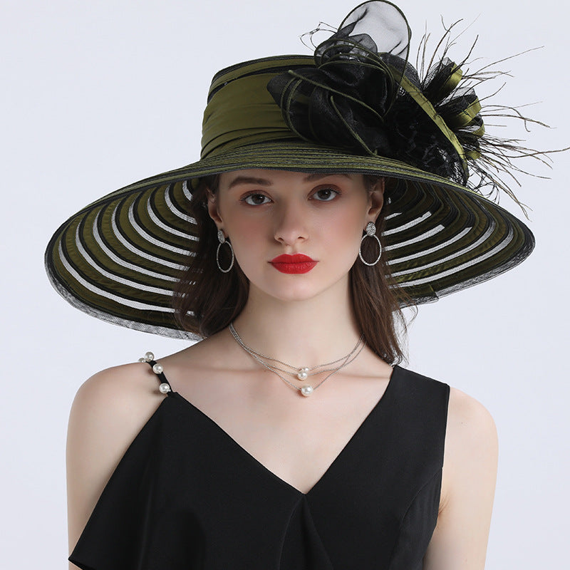 Big Hats Women's Fashion Broad-Brimmed Hat Casual Adult Cap