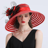Big Hats Women's Fashion Broad-Brimmed Hat Casual Adult Cap
