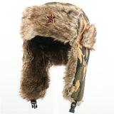 Winter Hats Men and Women Camouflage Outdoor Hat Ear Protection