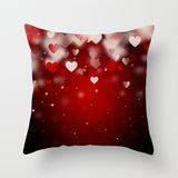 Valentine's Day Pillow Covers 4 Piece Random Styles Together Holiday Gift Home Ornament Pillow Cushion Cover Love Pillow