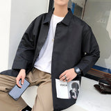 Men's Shirts Loose 3/4 Sleeve