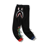 Bathing Ape Pant Contrast Color Trousers Sweatpants Men and Women Youth Fashion Pants