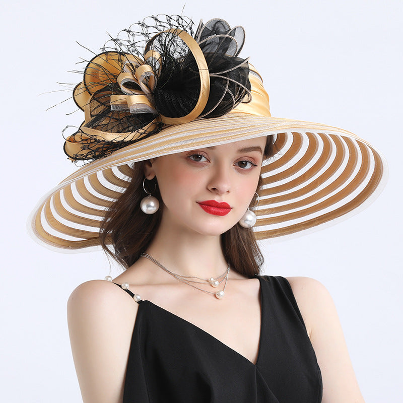 Big Hats Women's Fashion Broad-Brimmed Hat Casual Adult Cap
