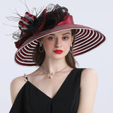 Big Hats Women's Fashion Broad-Brimmed Hat Casual Adult Cap