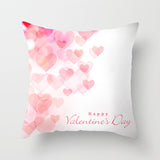 Valentine's Day Pillow Covers 4 Piece Random Styles Together Holiday Gift Home Ornament Pillow Cushion Cover Love Pillow