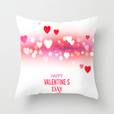Valentine's Day Pillow Covers 4 Piece Random Styles Together Holiday Gift Home Ornament Pillow Cushion Cover Love Pillow