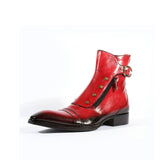 Western Shoes Retro Men's Short Boots Oversized