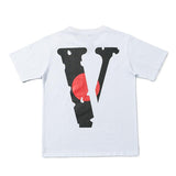 Vlone T Shirt Men'S Short Sleeve Plus Size Crew Neck Summer Tshirt Vlone Casual