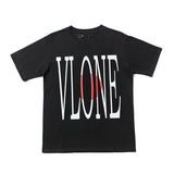 Vlone T Shirt Men'S Short Sleeve Plus Size Crew Neck Summer Tshirt Vlone Casual