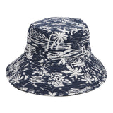 Bucket Hat Fishing Cap Cotton Print Fisherman Hat Hat Women's Retro Sunshade Bucket Hat Tide
