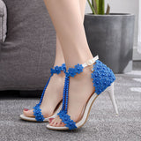 Nude Heels for Wedding Sandals