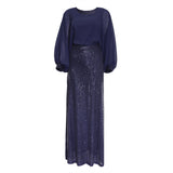 African Women's Sequin Chiffon Christmas Party Evening Dress Dress African Dashiki Ankara Styles Dress