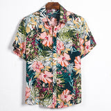 Camp Collar Shirt Casual Loose Shirt