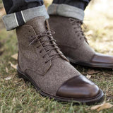 Western Shoes Fabric Thin Strap Versatile Casual Men