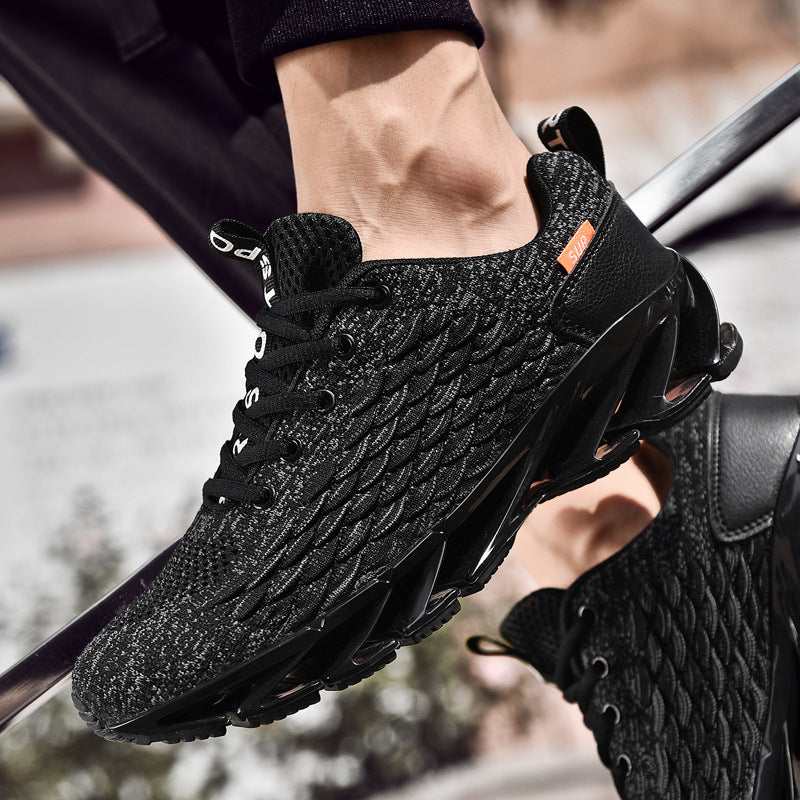 Men Sneakers Men Walking Shoes for Jogging Breathable Lightweight Shoes plus Size Men's Shoes Fly-Knit Sneakers Men's Casual Shoes