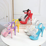 High Heels Slippers 1 Summer Fashion Sexy High Heels Stiletto Heel