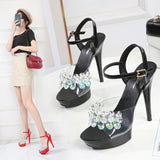 High Heels Slippers 1 Summer Fashion Sexy High Heels Stiletto Heel