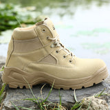 Hiking Shoes Combat Boots Combat Boots Outdoor Wear-Resistant Hiking Boots Combat Boots Desert Boots Men