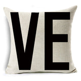 Valentine's Day Pillow Covers 4 Piece Random Styles Together, Wedding Red Gift Pillow Cushion Cover