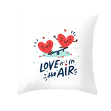 Valentine's Day Pillow Covers 4 Piece Random Styles Together, Holiday Gift Sofa Cushion Cushion Cover