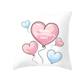 Valentine's Day Pillow Covers 4 Piece Random Styles Together, Holiday Gift Sofa Cushion Cushion Cover