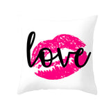 Valentine's Day Pillow Covers 4 Piece Random Styles Together, Holiday Gift Sofa Cushion Cushion Cover