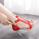 Nude Heels for Wedding Sandals