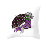 Valentine's Day Pillow Covers 4 Piece Random Styles Together, Holiday Gift Sofa Cushion Cushion Cover