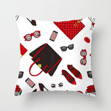 Valentine 'S Day Pillow Covers 4 Piece Random Styles Together Holiday Home Sofa Cushion Cushion Cover