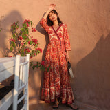 Gypsy Style Dresses Beach Dress Seaside Vacation Dress