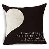 Valentine's Day Pillow Covers 4 Piece Random Styles Together, Wedding Red Gift Pillow Cushion Cover