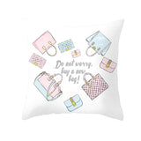 Valentine's Day Pillow Covers 4 Piece Random Styles Together, Holiday Gift Sofa Cushion Cushion Cover