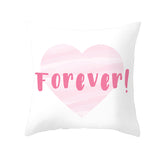 Valentine's Day Pillow Covers 4 Piece Random Styles Together, Holiday Gift Sofa Cushion Cushion Cover