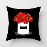 Valentine 'S Day Pillow Covers 4 Piece Random Styles Together Holiday Home Sofa Cushion Cushion Cover
